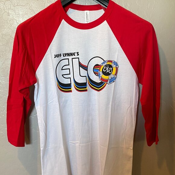 Jeff Lynne's ELO - Concert Tour 2018 - Baseball T-Shirt - Unworn - Picture 1 of 4